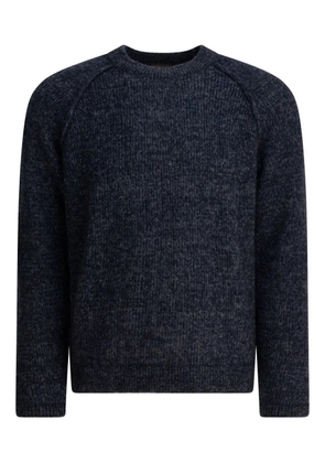 RAKKI raglan crew-neck sweater - Blue