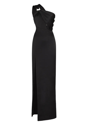 RASARIO one-shoulder maxi dress - Black