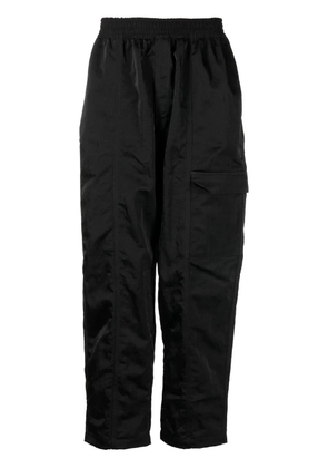 TRUE TRIBE cropped-leg trousers - Black