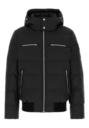 Moose Knuckles Cloud hooded bomber jacket - Black