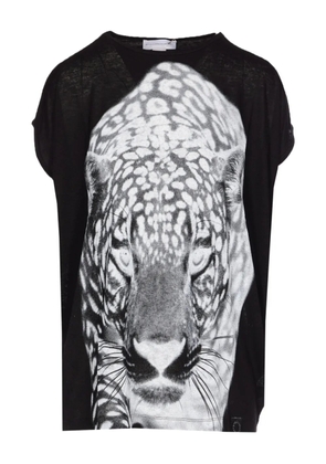 Stella McCartney leopard-print T-shirt - Black