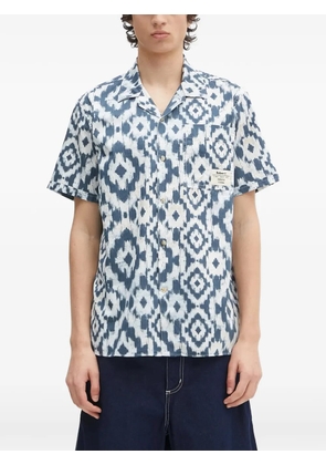 Barbour short-sleeve patterned shirt - Blue