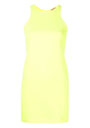 Lhd Hockney sleeveless backless mini dress - Yellow