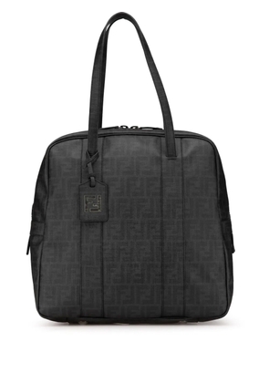 Fendi Pre-Owned 2010-2024 Zucca Coated Canvas handbag - GRAY