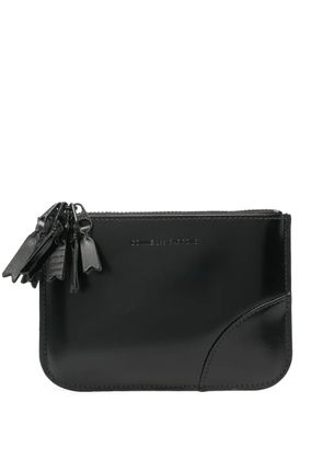 Comme Des Garçons Wallet Zipper Medley leather wallet - Black