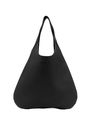 Carven Carven Tommaso leather tote bag - Black