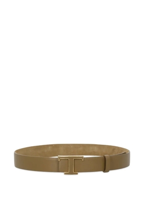 Tod's T-logo belt - Neutrals