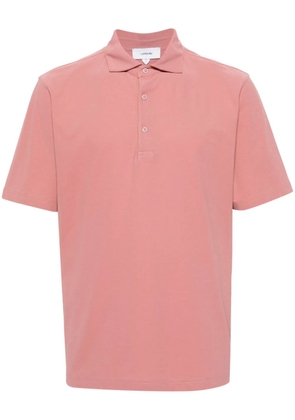 Lardini short-sleeve cotton polo shirt - Pink