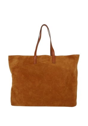 Palm Angels suede tote bag - Brown