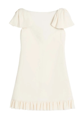 Valentino Garavani Crepe Couture mini dress - Neutrals