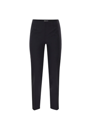 PT Torino Gioia high-waist slit trousers - Blue