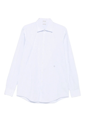 Massimo Alba striped long-sleeve shirt - White