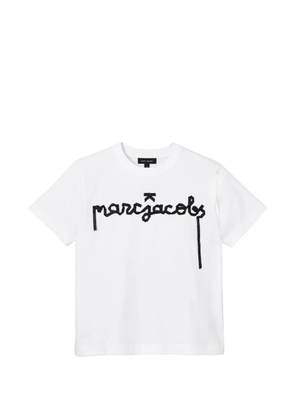 Marc Jacobs logo-detail ribbonT-shirt - White