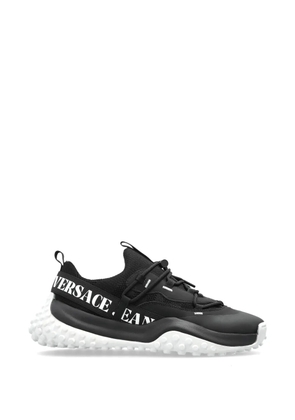 Versace Jeans Couture lettering sneakers - Black