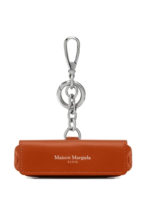 Maison Margiela logo-detail lipstick-holder charm - Orange