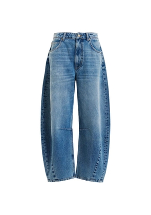 Essentiel Antwerp studded-pocket jeans - Blue