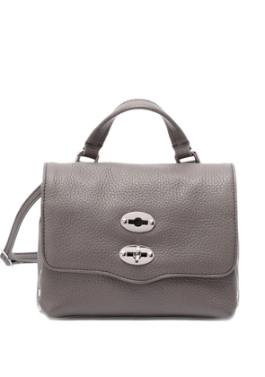 Zanellato Baby Postina leather tote bag - Grey