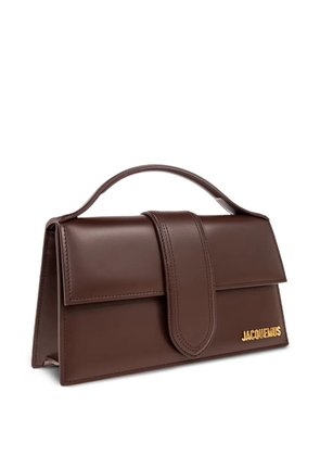 Jacquemus The Big Bambino top-handle leather bag - Brown