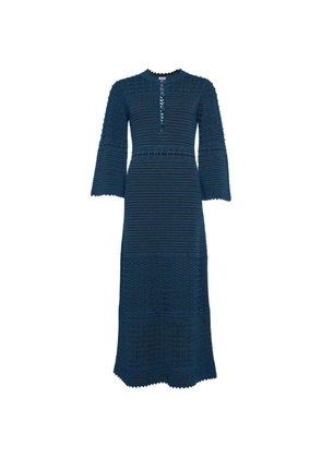 ERES Madone bell-sleeve maxi dress - Blue