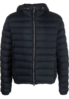 Moorer quilted-finish puffer jacket - Blue
