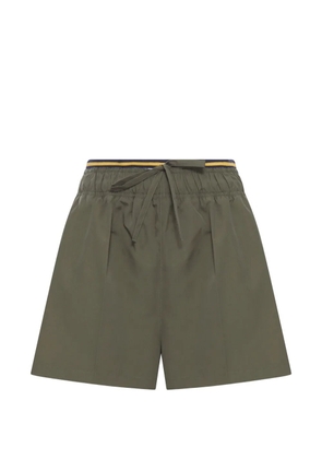 Prada drawstring waistband shorts - Green