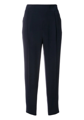Alberto Biani cropped trousers - Blue