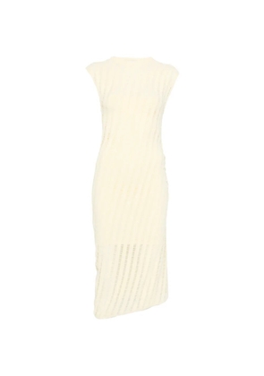 IRO Aysson striped gathered dress - Yellow