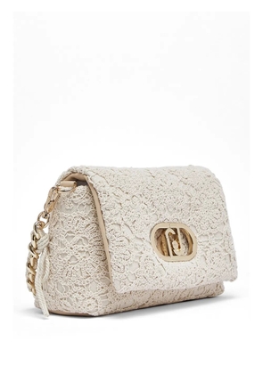 LIU JO medium LaPuffy logo-plaque shoulder bag - Neutrals