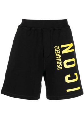 DSQUARED2 Icon logo track shorts - Black