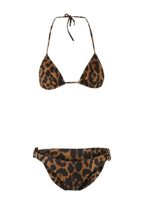 TOM FORD leopard-print bikini - Brown