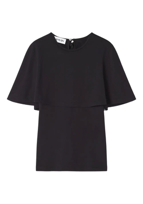 Lanvin layered-detail T-shirt - Black