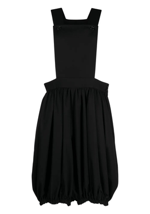 Comme Des Garçons Girl sleeveless wool playsuit - Black