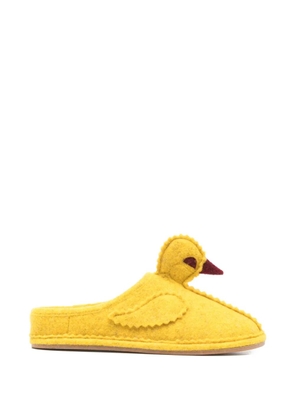 BODE duck slippers - Yellow