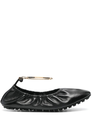 FENDI Filo ballet flats - Black