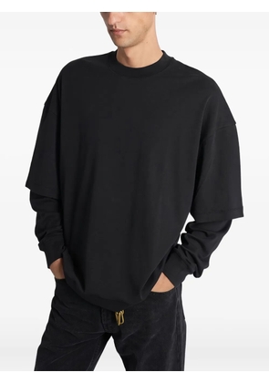 DARKPARK Troy layered long-sleeve T-shirt - Black