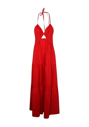 TWINSET cut-out maxi dress - Red