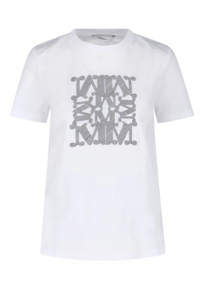 Max Mara logo T-shirt - White