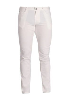 Emporio Armani J06 cotton trousers - White