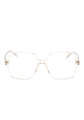 Gucci Eyewear square-frame glasses - Neutrals