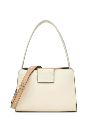 TOUS logo-embossed shoulder bag - Neutrals
