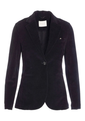 Circolo 1901 button-fastening corduroy blazer - Black