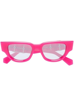 VALENTINO GARAVANI EYEWEAR VLogo Signature cat-eye glasses - Pink