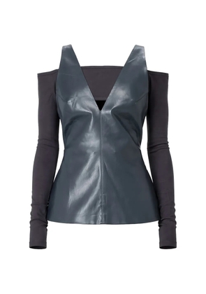 Nanushka layered top - Grey