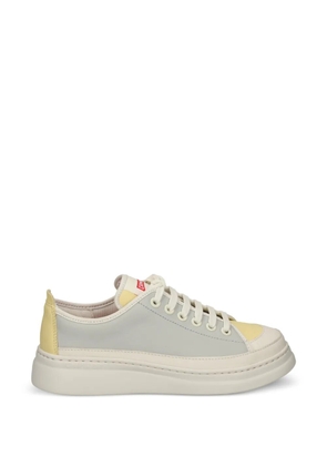 Camper Twins platform leather sneakers - Yellow