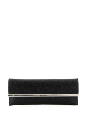 Alexander McQueen Cross B-Long clutch bag - Black