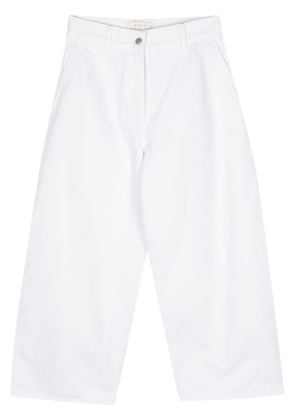 Studio Nicholson Chalco mid-rise wide-leg jeans - White