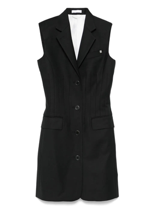 Helmut Lang waisted blazer dress - Black