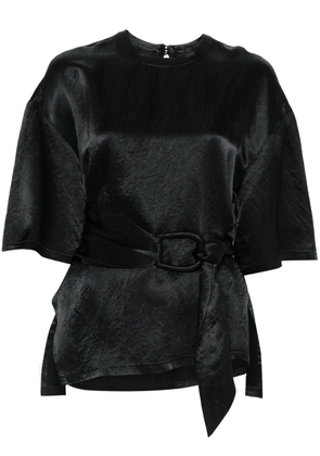 Nanushka Besia blouse - Black