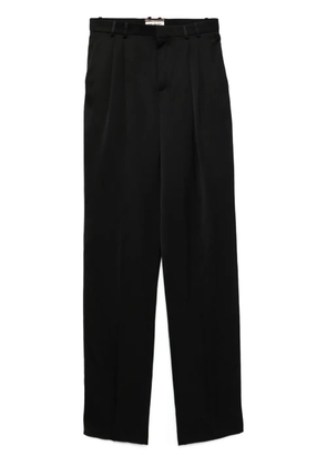 Saint Laurent satin trousers - Black