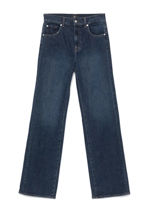 7 For All Mankind bleached-effect jeans - Blue